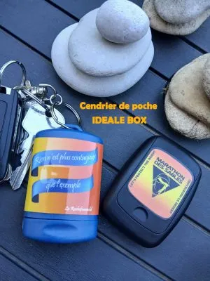 Rien n’est plus contagieux que l’exemple ! cendrier idealebox.com